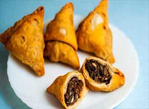 Mushroom Samosas